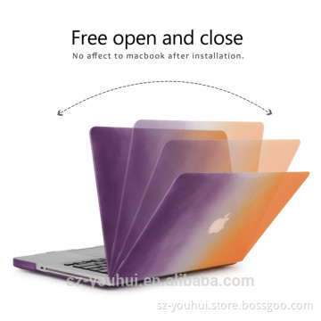 Manufactory Rainbow Flip Cover Case for Macbook Pro for Apple Pro Laptop 13.3"